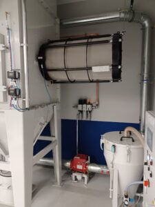 Flammlose Druckentlastung