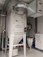 Trockenabsaugung mit Explosionsschutzsystem